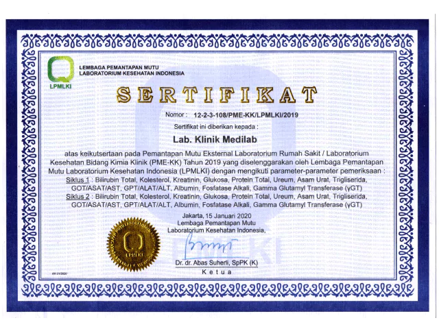 Certificate 2